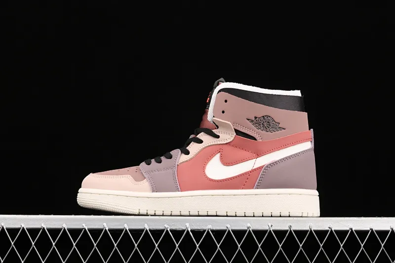 All categories Air Jordan Jordan series basketball shoes Air Jordan 1 High G version Air Jordan 1 Zoom CMFT AJ1 Joe 1 bean paste dirty powder CT0979-602